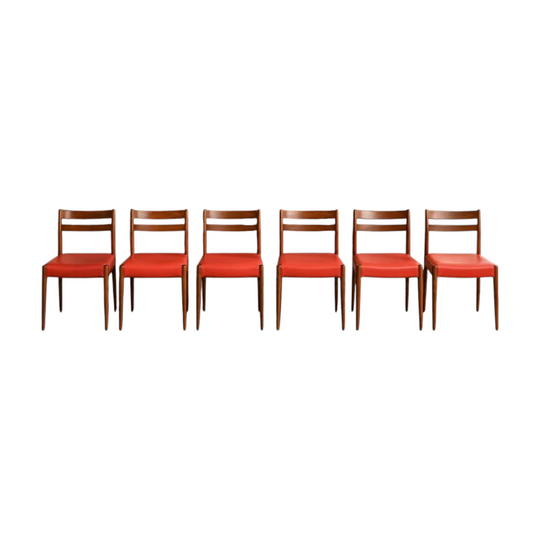Standis Furniture Mid-Century Dining Chairs | Set of 6