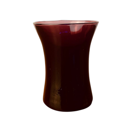 Antique Amethyst Glass Vase, Victorian Hand-Blown Art Glass, Circa 1880-1900
