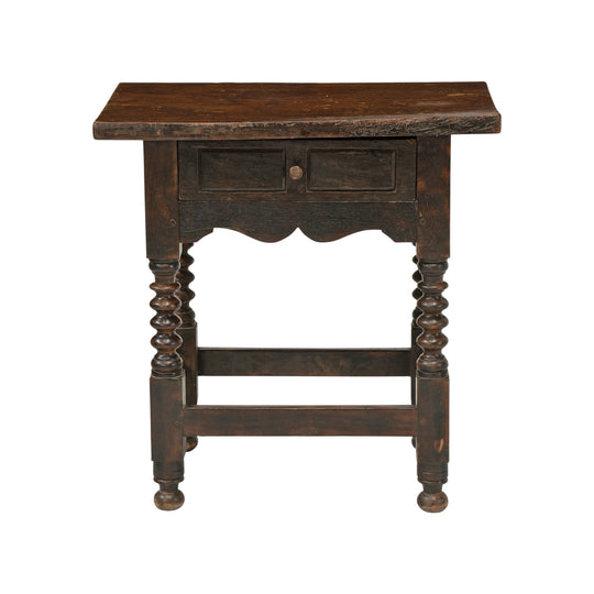 18th Century Style Spanish Chestnut Side table