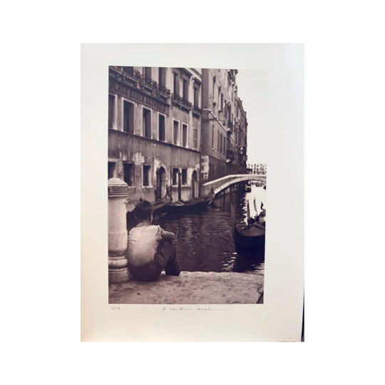 Venetian Canal photograph by George Morris