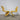 Set of Verner Panton 1-2-3 chairs upholstered in yellow wool