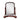 Victorian mahogany adjustable toilet mirror with marble top c.1860