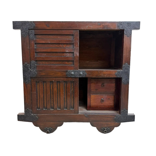 Vintage Japanese Merchants Chest On Wheels*