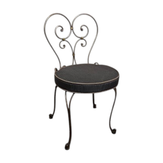 'Le Forge' Ornate Wrought Iron Chair
