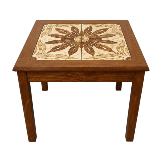 A Unique find to Mid-Century Modern Lovers, this 'Toften' Square Tiled Side Table will be a definite conversation starter in your home!!  Grab it now whilst still available! ❤️