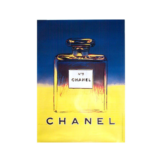Chanel - Large; Blue and Yellow