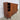 Vintage teak sideboard with drawers, shelving and bar section, Scandinavian design