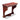 William IV mahogany console table with gadrooned edges and lion paw feet c.1860