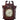 William IV mahogany long case clock with hand painted dial adn 8 day movement and crossbanded cabinetry c.1830
