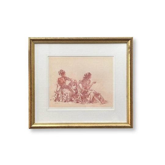 William Russell Flint (1880-1969) - Cecilia and Joanna print 109/650
