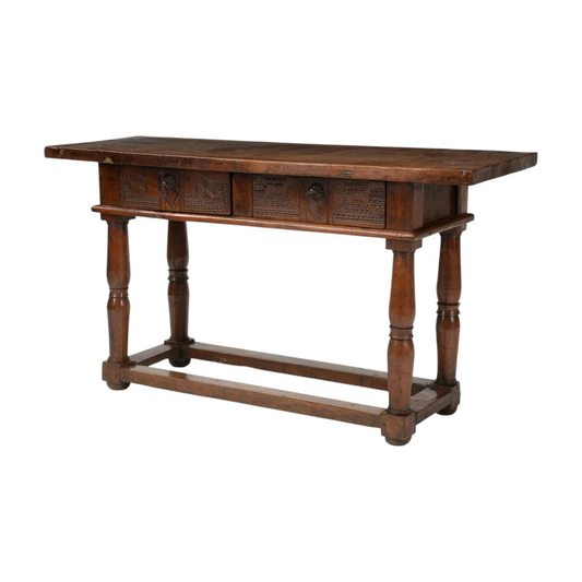 18th Century Spanish Walnut Console Table