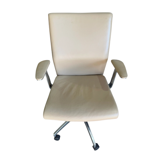 Zenith Invention Medium Back Executive Boardroom Meeting Chair – Beige