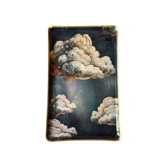 Large Cloud Decorative Metal Tray