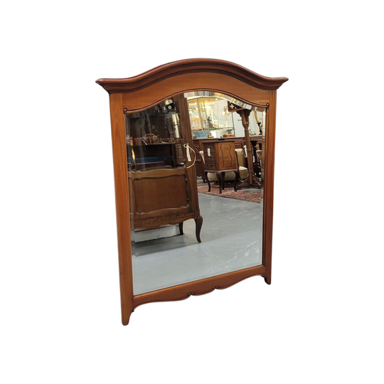 French Mahogany Louis Philippe Style Mantel Mirror