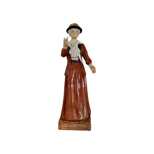 Coalport “The Suffragette” – Early Number 38 – Hand‑Painted Character Figurine
