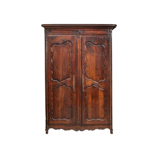 A 18th Century Louis XV Walnut Armoire