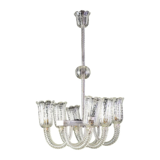 A 1950s Barovier and Toso Chandelier
