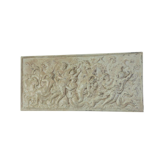 A 19th Century Decorative Classical White Painted Lead Frieze