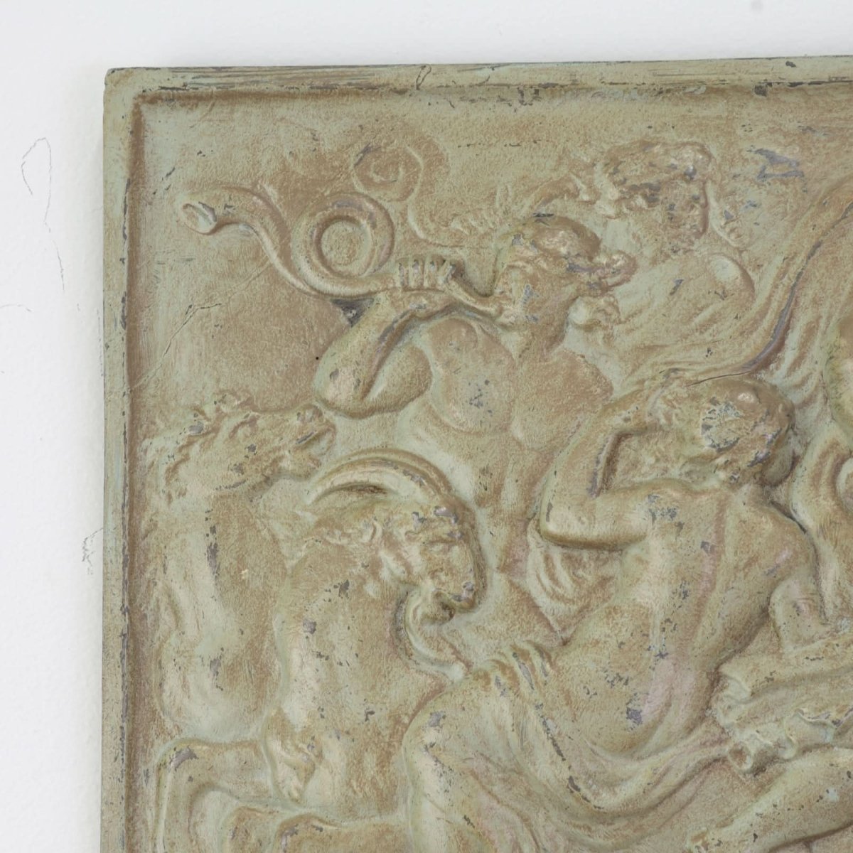 A 19th Century Decorative Classical White Painted Lead Frieze | Bazaa | Designer, Vintage and Antique Furniture