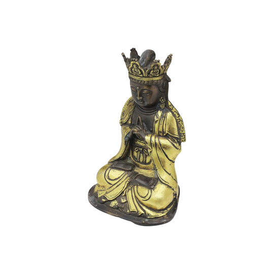 A Chinese Gilt Bronze Buddha