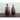 Pair of brown glazed A. Evangelista Portuguese ceramic bottle vases.