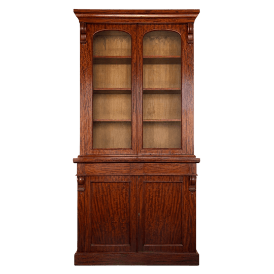 A Handsome Victorian Mahogany Bookcase