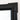 A Large 19th Century Italian Ebonised Square Mirror with outset corners | Bazaa | Designer, Vintage and Antique Furniture