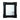 A Large 19th Century Italian Ebonised Square Mirror with outset corners | Bazaa | Designer, Vintage and Antique Furniture
