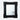 A Large 19th Century Italian Ebonised Square Mirror with outset corners | Bazaa | Designer, Vintage and Antique Furniture