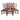 A matching set of Six 18th century Elm & Ash country chairs | Bazaa | Designer, Vintage and Antique Furniture