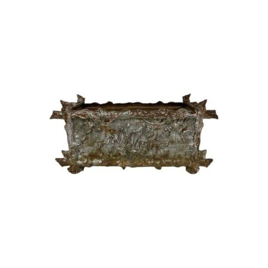 A Pair of French Cast Iron Garden Urns