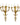 A pair of impressive heavy gauge four branch gilt bronze torchere wall sconces, French 19th Century | Bazaa | Designer, Vintage and Antique Furniture