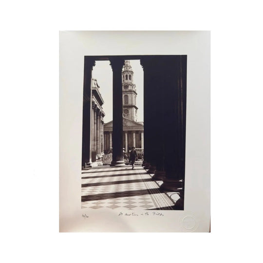 A photograph by George Morris "St Martins in the Fields" London