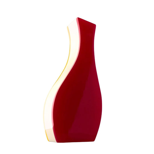 A Post-Modern Tri-Color Acrylic Vase, Manufacturer: Villeroy & Boch, Germany Circa 1990–1999