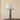 A Silvered Metal Column Table Lamp | Bazaa | Designer, Vintage and Antique Furniture