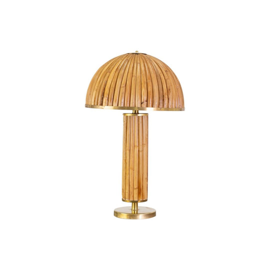 A Split Bamboo Table Lamp in the style of Gabrielle Crispi