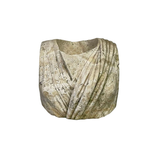 A Substantial Early 20th Century Draped Headless Bust of Athena