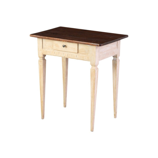 A Swedish Painted  Neo Classical Side Table