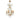 A very pretty gilt metal and crystal eight branch Parisian Chandelier, French Circa 1900 | Bazaa | Designer, Vintage and Antique Furniture