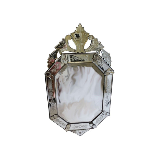 A vintage Italian Venetian mirror