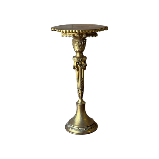 Neoclassical Gilt Display Pedestal