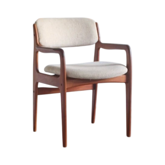 Set Of Six Original Benny Linden Design Dining Chairs Including Two Carvers