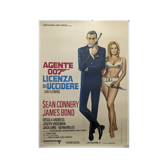 Agente 007 Licenza Do Uccidere XL