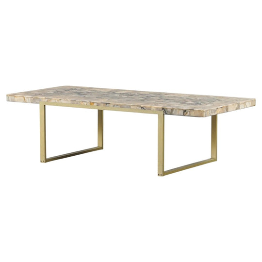 Alabaster Coffee Table, Italy 1970s