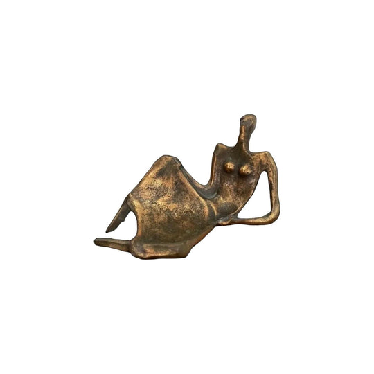 ALAN INGHAM (New Zealand/Australia 1920-94) Signed Bronze Reclining Figure