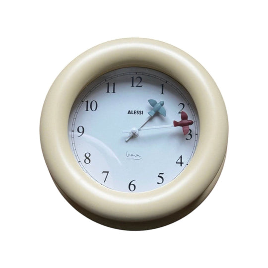 Alessi Kitchen Wall Clock Designed by Michael Graves for Alessi, Italy, 1992