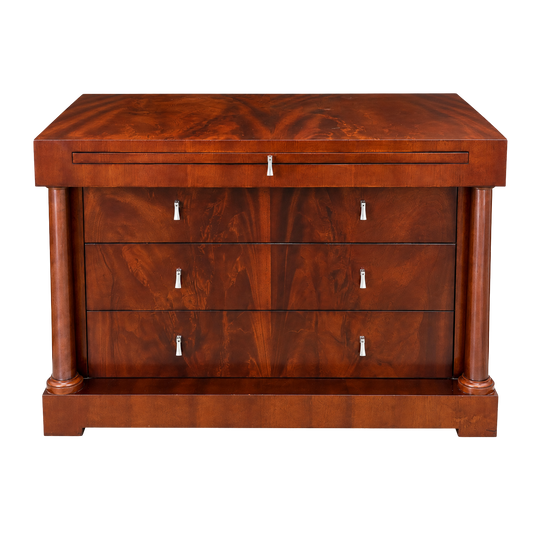 A Bolier Rosenau Biedermeier-Style Mahogany Commode
