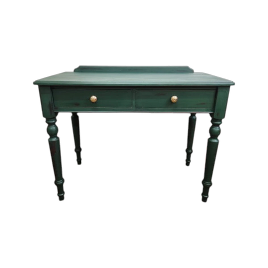 Amsterdam Green 2 Drawer Hall Table
