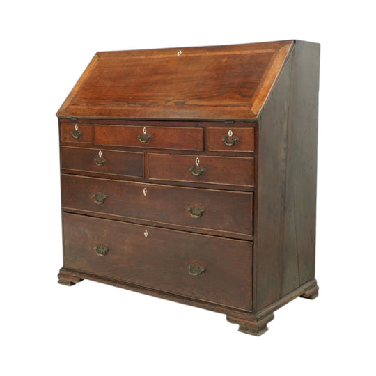 An Oak 18th century writing bureau