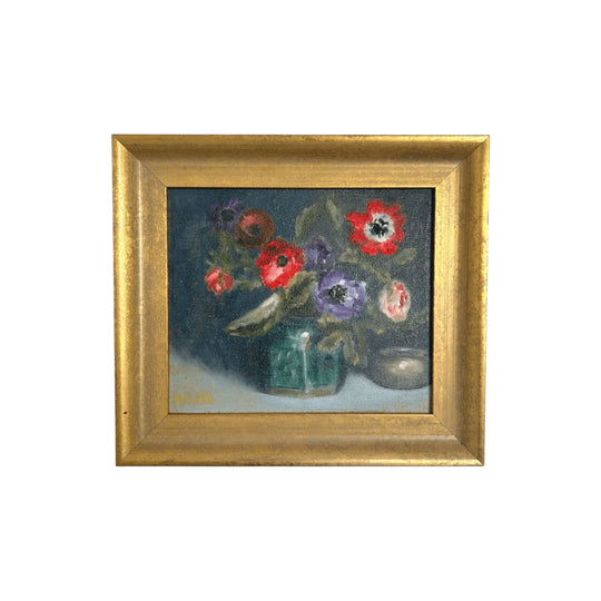 Anemones in Ginger Jar by Natasha Kiddl